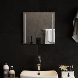 Specchio da Bagno con Luci LED 40x40 cmcod mxl 95105