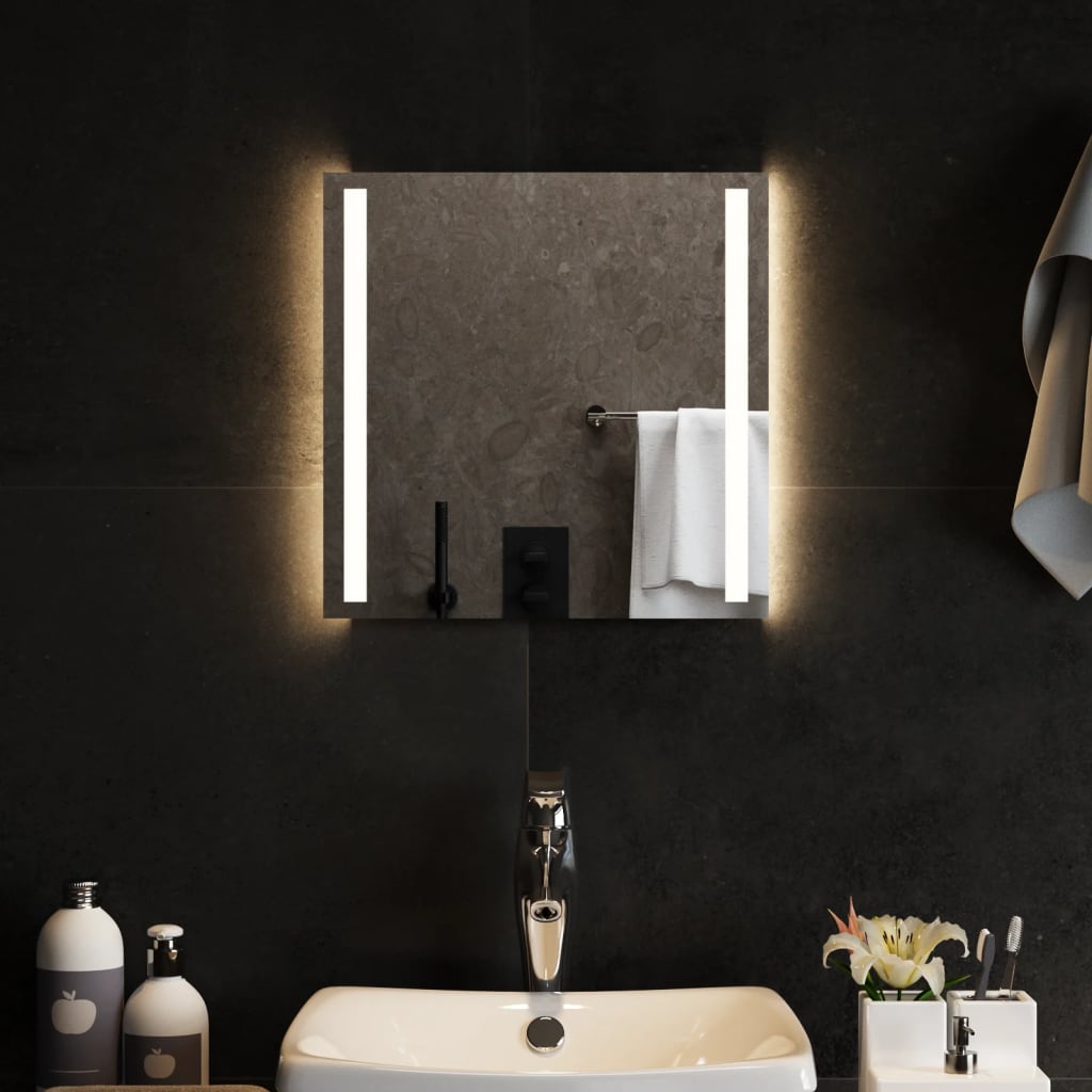 Specchio da Bagno con Luci LED 40x40 cmcod mxl 95105