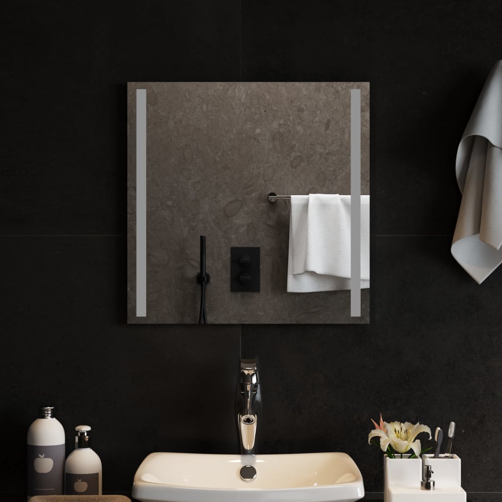 Specchio da Bagno con Luci LED 50x50 cmcod mxl 71070