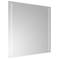 Specchio da Bagno con Luci LED 50x50 cm 151739