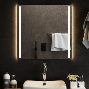 Specchio da Bagno con Luci LED 60x60 cm 151740