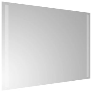 Specchio da Bagno con Luci LED 70x50 cm 151746