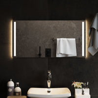 Specchio da Bagno con Luci LED 80x40 cm 151747