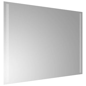 Specchio da Bagno con Luci LED 80x60 cm 151749