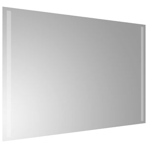 Specchio da Bagno con Luci LED 90x60 cm 151752