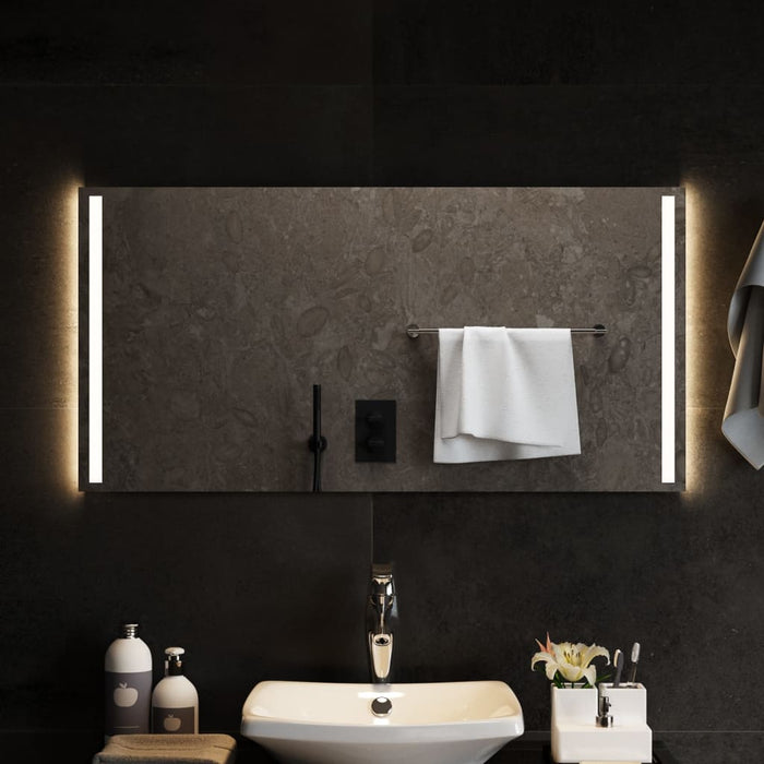 Specchio da Bagno con Luci LED 100x50 cm cod mxl 67629