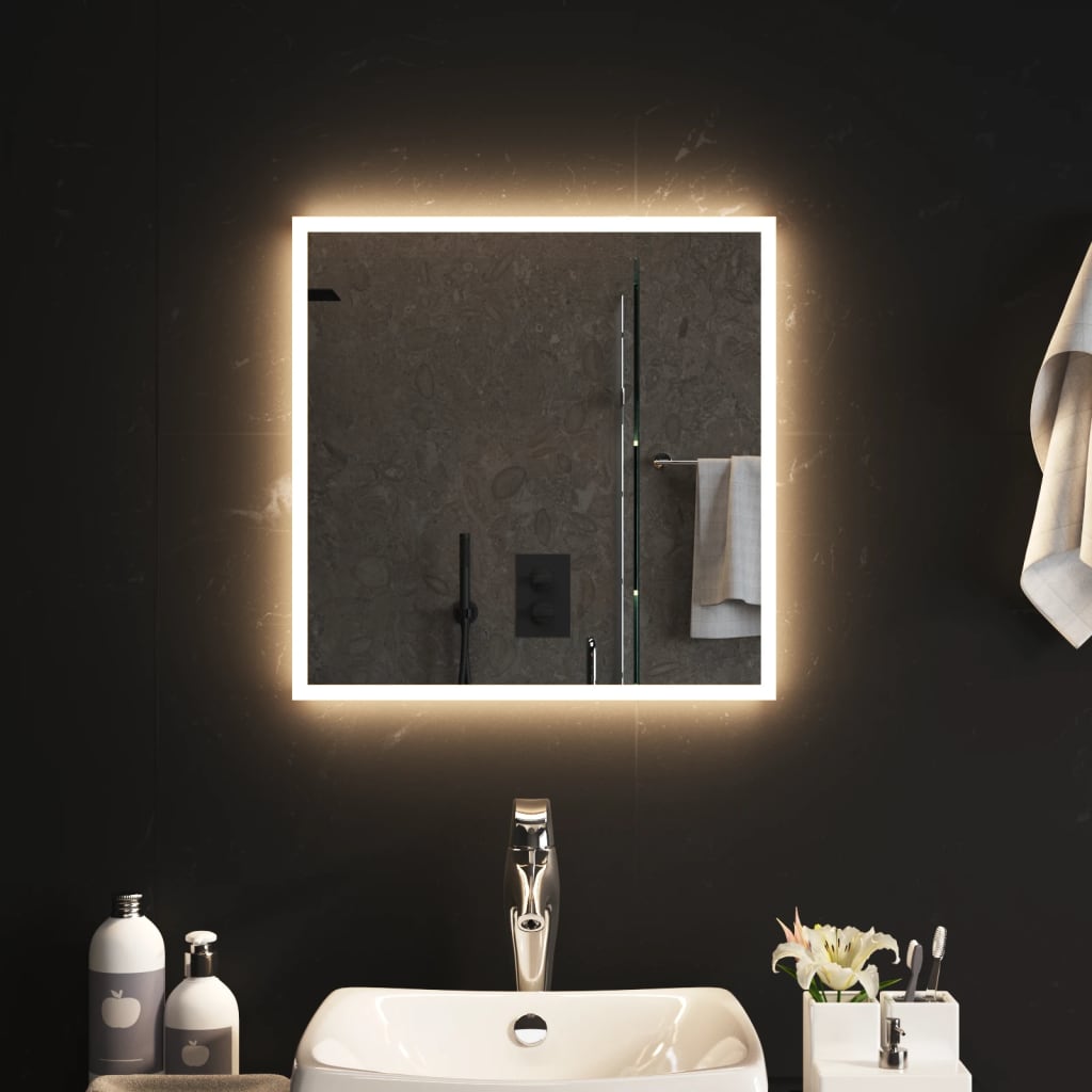 Specchio da Bagno con Luci LED 50x50 cm cod mxl 67831