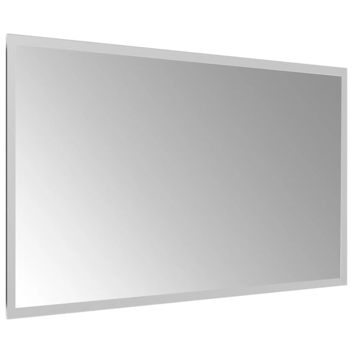 Specchio da Bagno con Luci LED 70x40 cm 151764