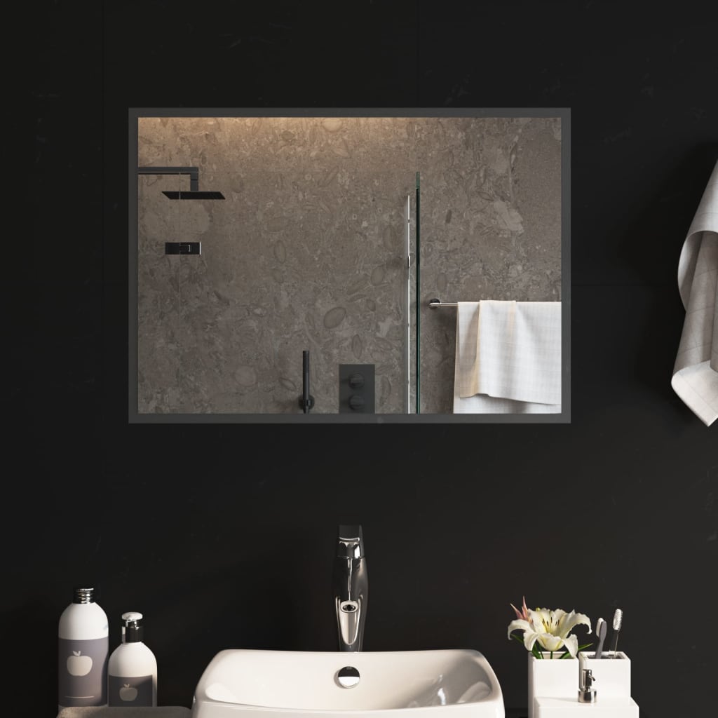 Specchio da Bagno con Luci LED 70x50 cm cod mxl 67668