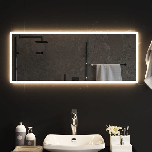 Specchio da Bagno con Luci LED 100x40 cm cod mxl 67734