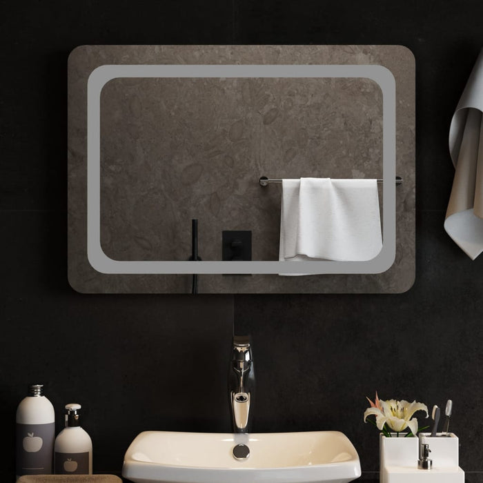 Specchio da Bagno con Luci LED 70x50 cm cod mxl 54526