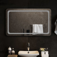 Specchio da Bagno con Luci LED 100x60 cm cod mxl 67830