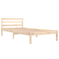 Telaio Letto in Legno Massello di Pino 90x200 cm cod mxl 64853