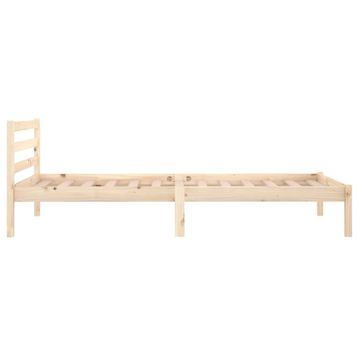 Telaio Letto in Legno Massello di Pino 90x200 cm cod mxl 64853