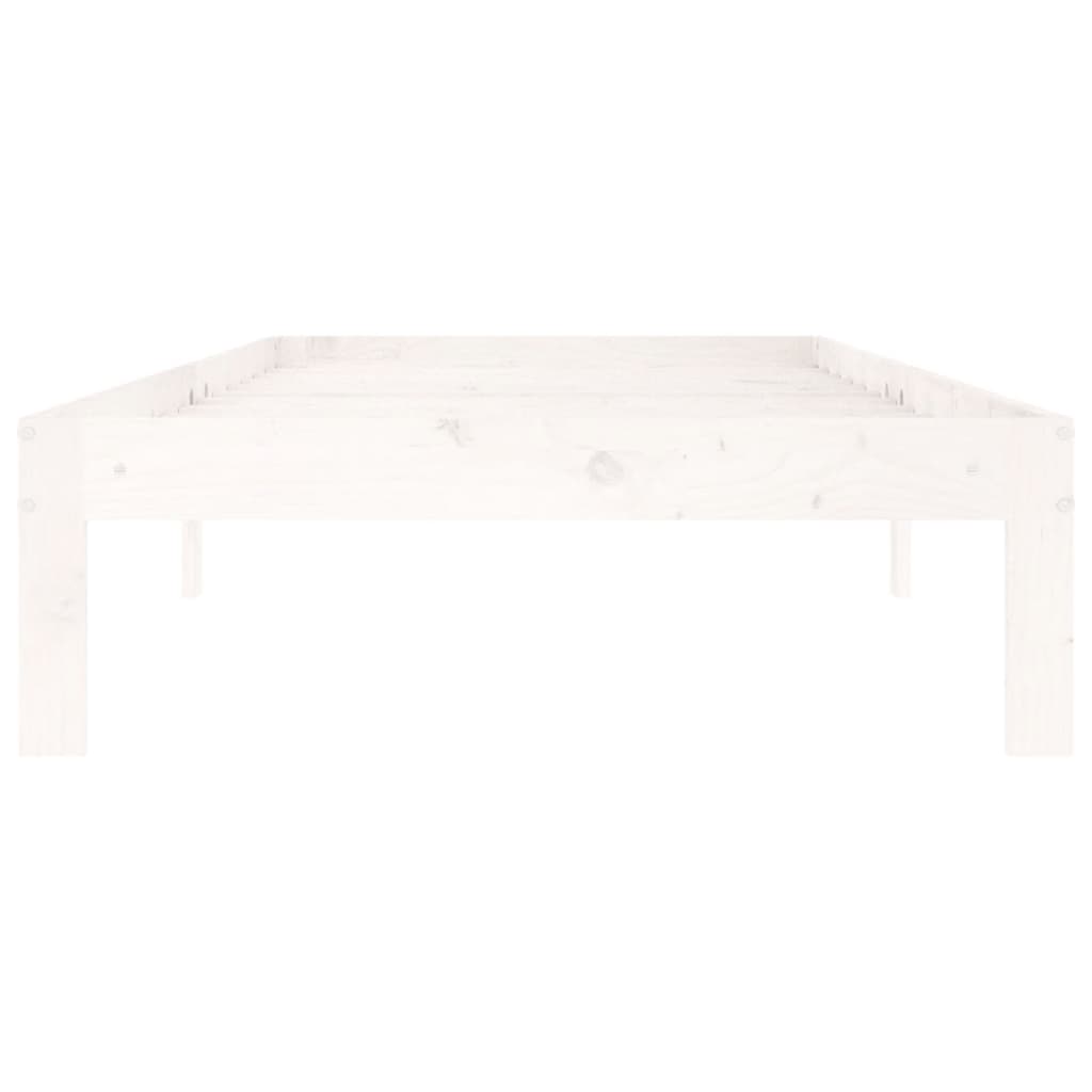 Giroletto Bianco in Legno Massello di Pino 90x200 cm cod mxl 61105