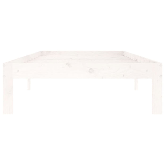 Giroletto Bianco in Legno Massello di Pino 90x200 cm cod mxl 61105