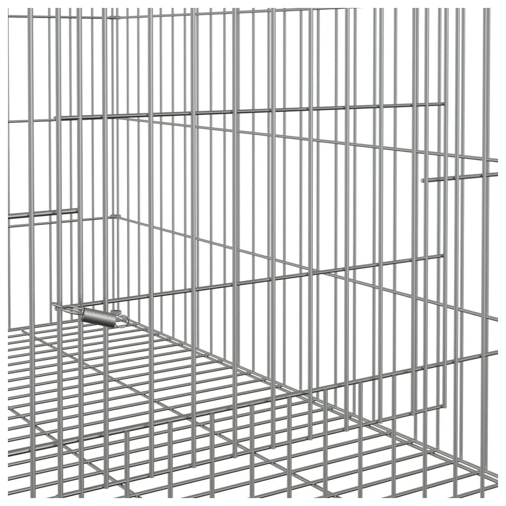 Conigliera 78x54x54 cm Ferro Zincato cod mxl 49138