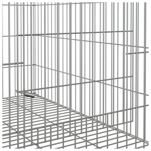 Conigliera 78x54x54 cm Ferro Zincato cod mxl 49138