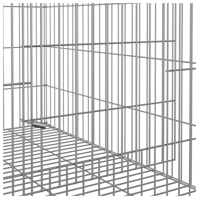 Conigliera 78x54x54 cm Ferro Zincato cod mxl 49138