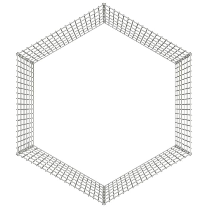 Conigliera con 6 Pannelli 54x60 cm Ferro Zincato cod mxl 41555