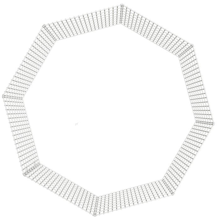 Conigliera con 8 Pannelli 54x80 cm Ferro Zincato cod mxl 52621