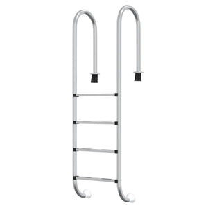 Scala per Piscina 54x38x184,5 cm Acciaio Inox 304 93453