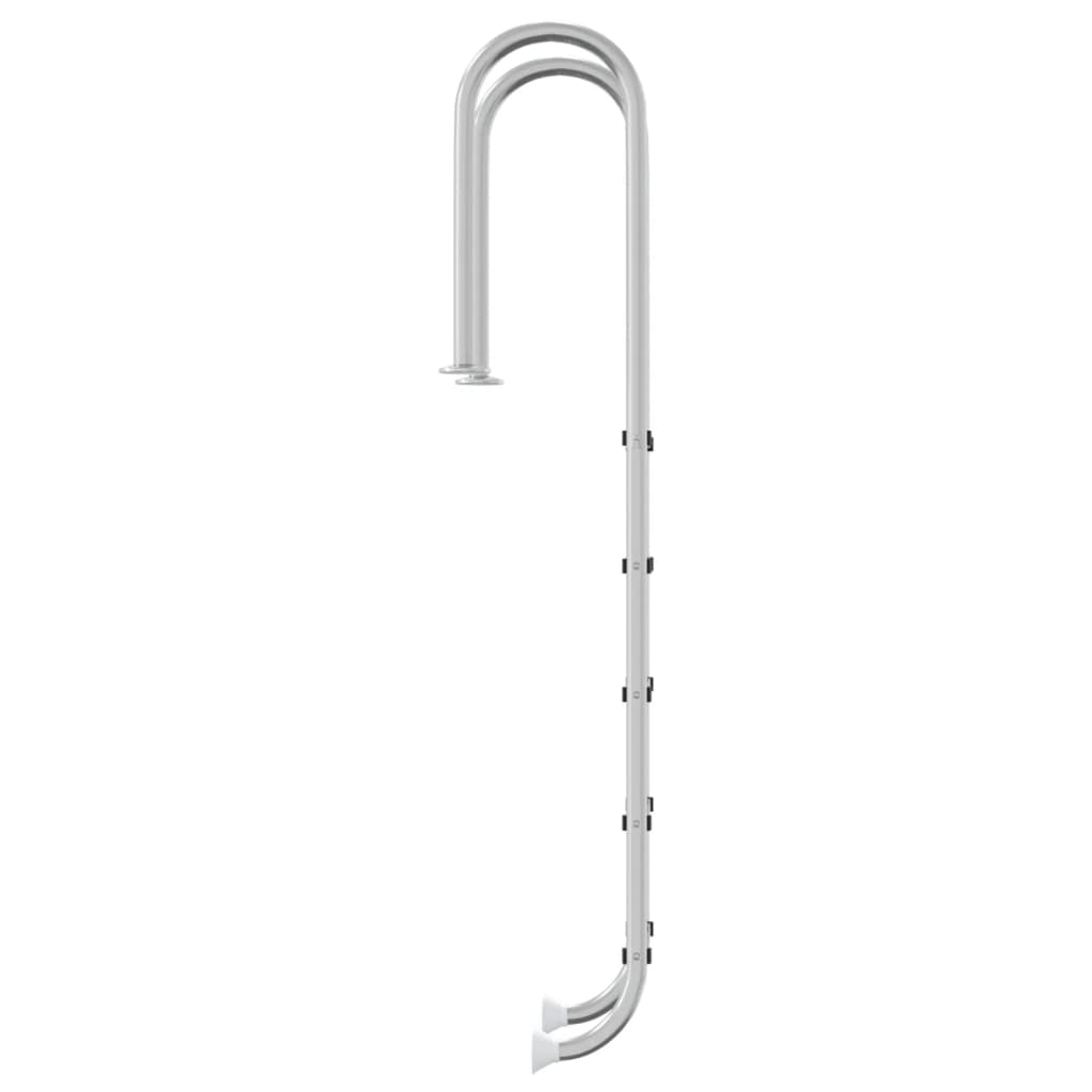 Scala per Piscina 54x38x211 cm Acciaio Inox 304