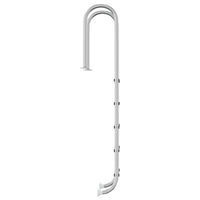 Scala per Piscina 54x38x211 cm Acciaio Inox 304