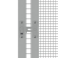 Gabbia Uccelli Antracite 213,5x217,5x211,5 cm Acciaio Zincato 171549