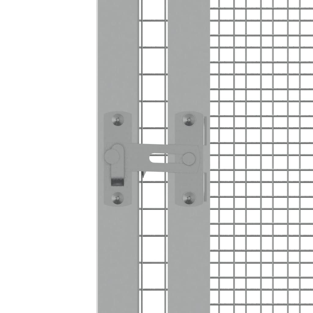 Gabbia Uccelli Antracite 302,5x324,5x211,5 cm Acciaio Zincato 171550