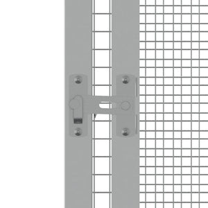 Gabbia Uccelli Antracite 302,5x324,5x211,5 cm Acciaio Zincato 171550