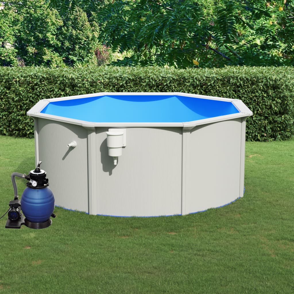 Piscina con Pompa Filtro a Sabbia 300x120 cm cod mxl 15836