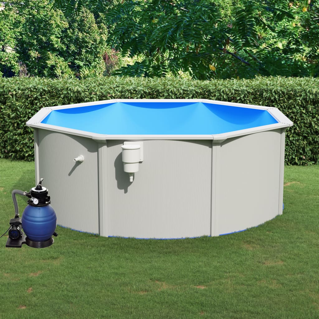 Piscina con Pompa Filtro a Sabbia 360x120 cm cod 11655