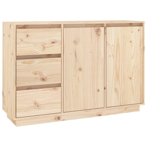 Credenza 111x34x75 cm in Legno Massello di Pino 813804