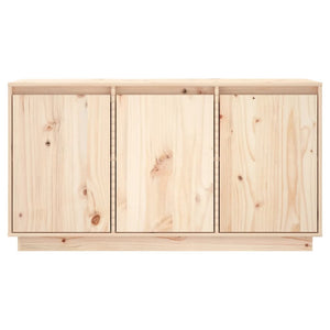 Credenza 111x34x60 cm in Legno Massello di Pino