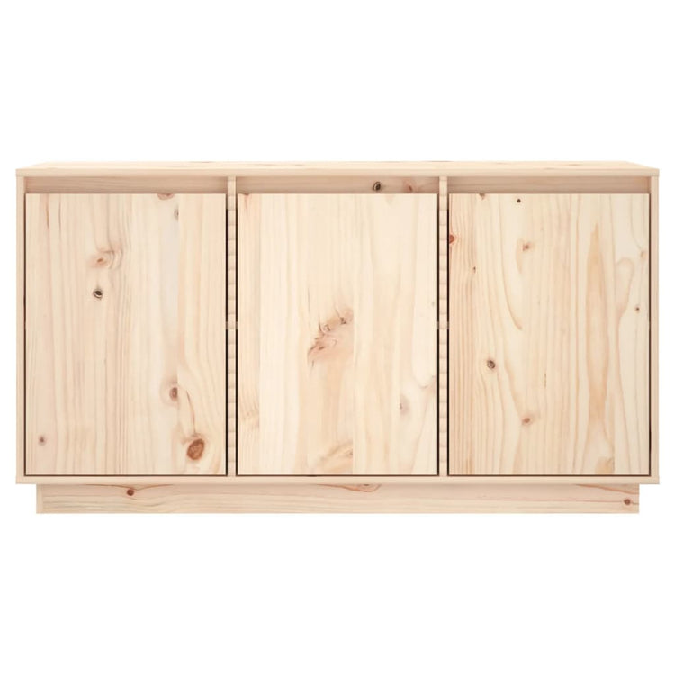 Credenza 111x34x60 cm in Legno Massello di Pino