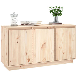 Credenza 111x34x60 cm in Legno Massello di Pino