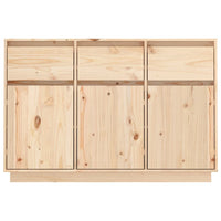 Credenza 110x34x75 cm in Legno Massello di Pino cod mxl 13926