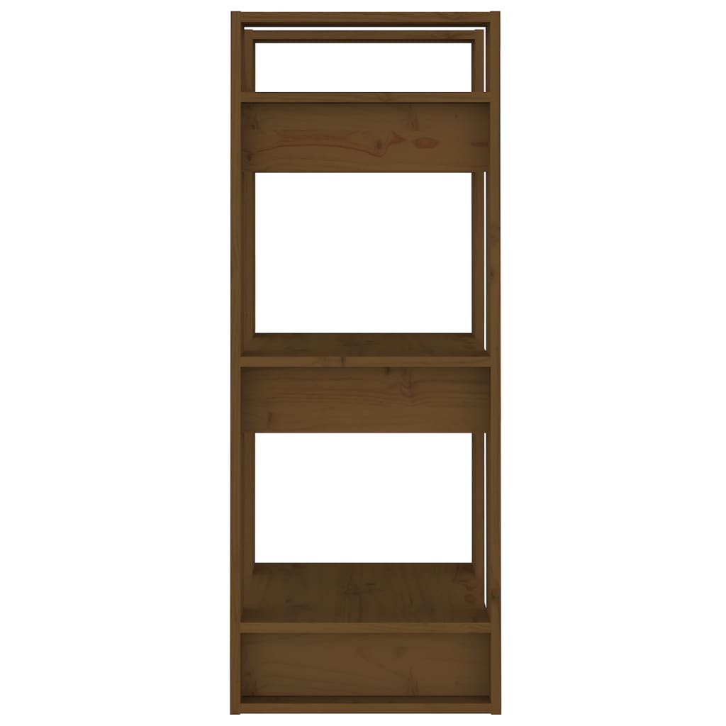 Libreria/Divisorio Miele 41x35x91 cm in Legno Massello