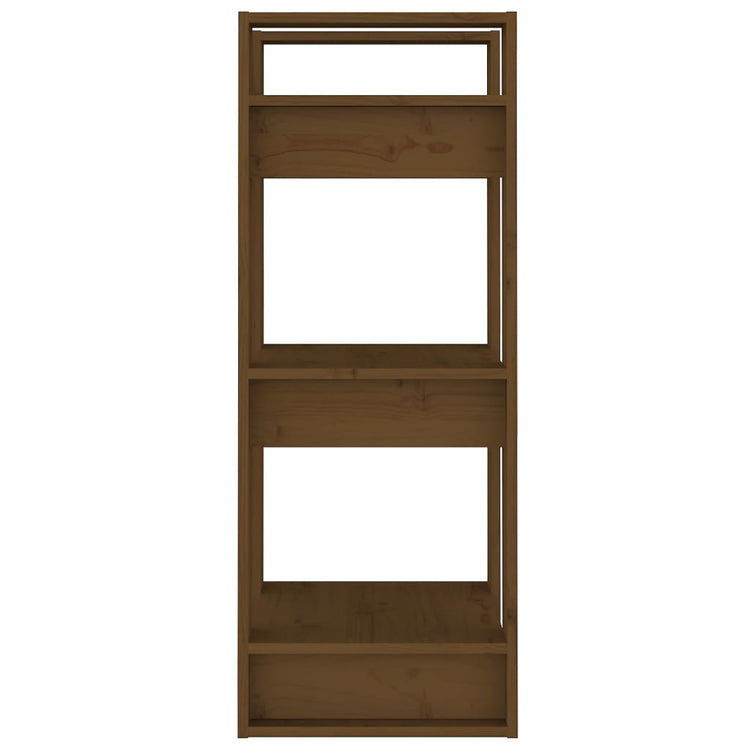 Libreria/Divisorio Miele 41x35x91 cm in Legno Massello