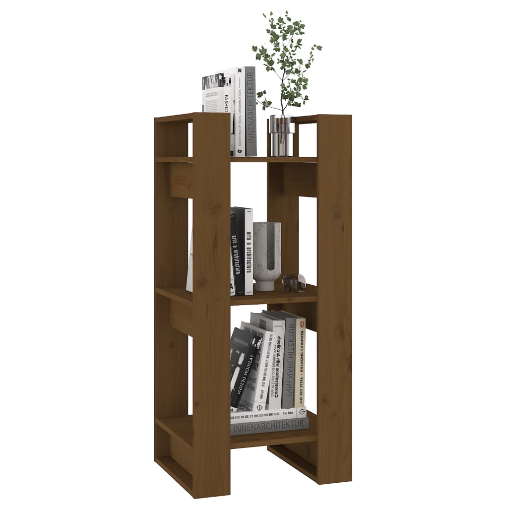 Libreria/Divisorio Miele 41x35x91 cm in Legno Massello