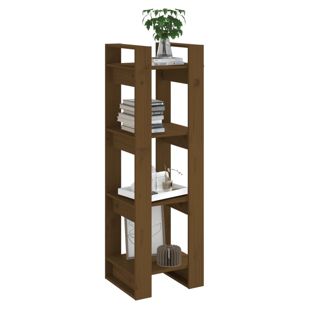 Libreria/Divisorio Miele 41x35x125 cm in Legno Massello cod mxl 13525