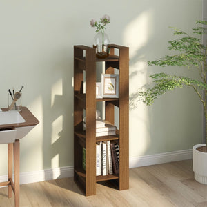 Libreria/Divisorio Miele 41x35x125 cm in Legno Massello cod mxl 13525