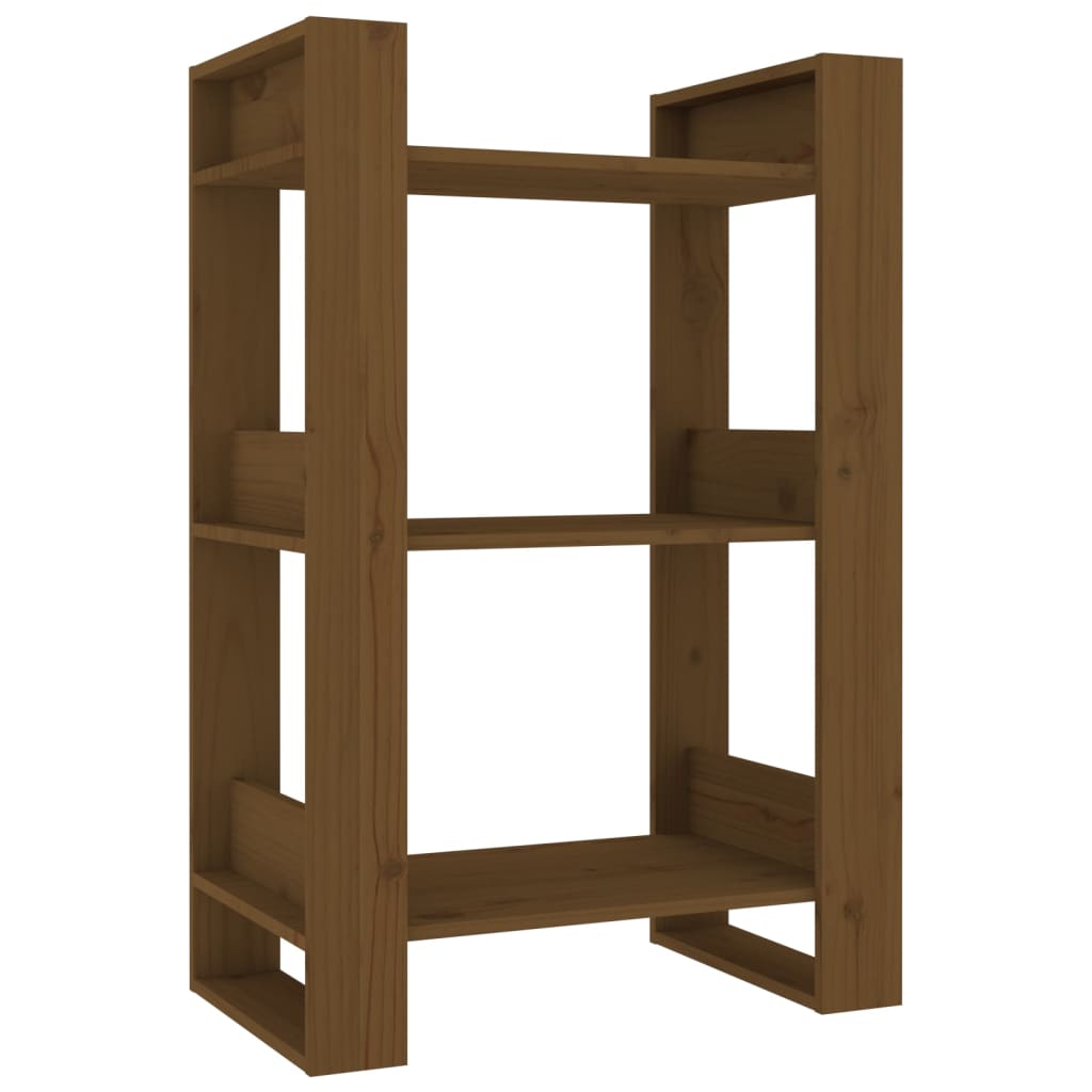 Libreria/Divisorio Miele 60x35x91 cm in Legno Massello cod mxl 10105