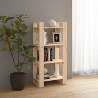 Libreria/Divisorio 60x35x125 cm in Legno Massello di Pino cod mxl 15708