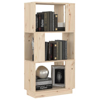 Libreria/Divisorio 51x25x101 cm in Legno Massello di Pino 814034