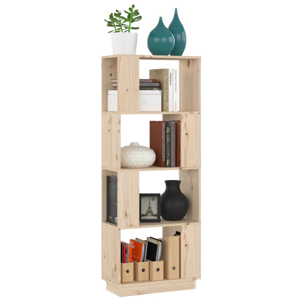 Libreria/Divisorio 51x25x132 cm in Legno Massello di Pino cod mxl 11886