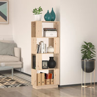 Libreria/Divisorio 51x25x132 cm in Legno Massello di Pino cod mxl 11886