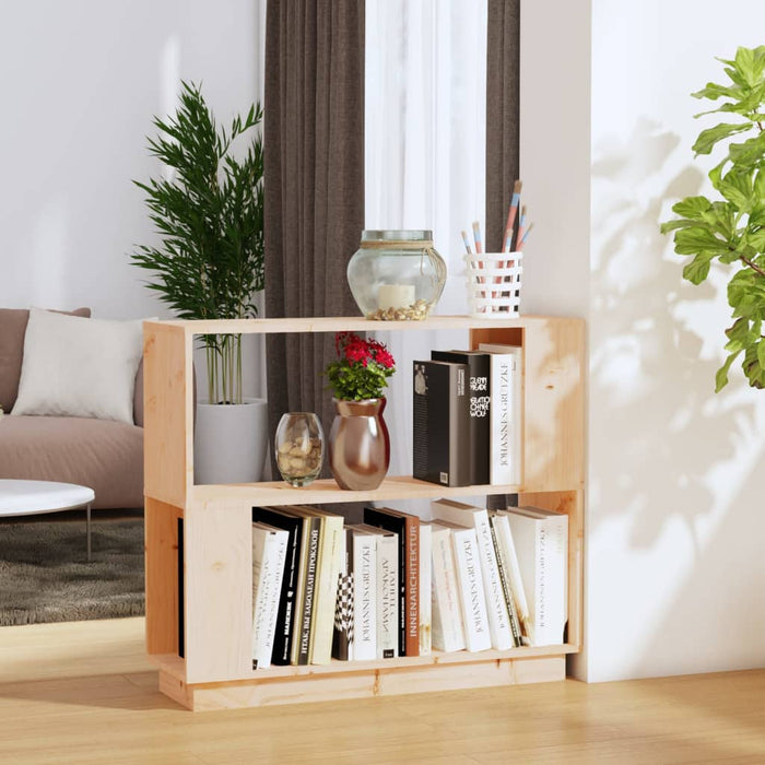 Libreria/Divisorio 80x25x70 cm in Legno Massello di Pino cod mxl 14036