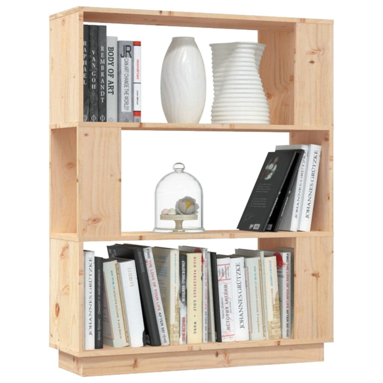 Libreria/Divisorio 80x25x101 cm in Legno Massello di Pino